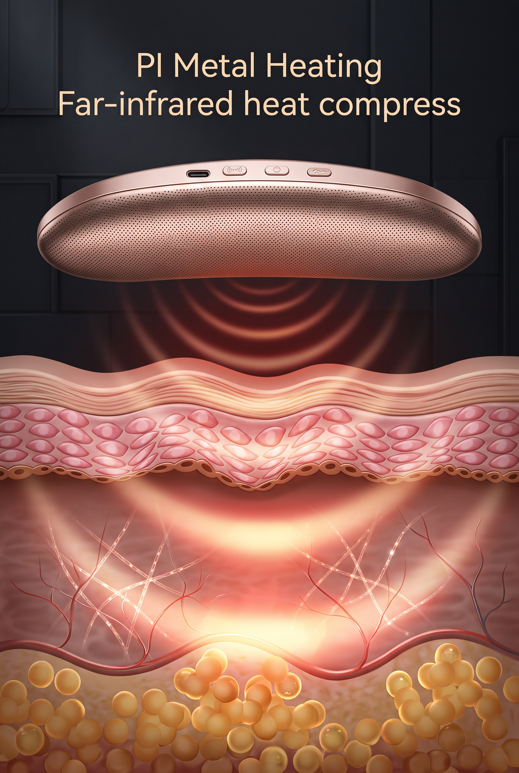 The Calm Wrap™ — Cordless Heat + Massage